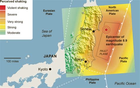 How Shifting Plates Caused the Japan Earthquake - Interactive Feature ...