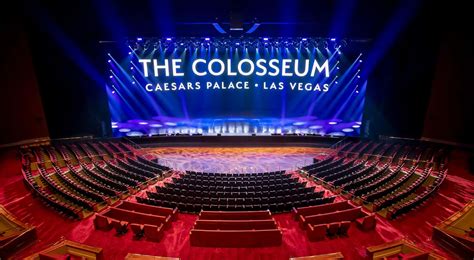 Colosseum at Caesars Palace - Seating Chart & Capacity, Las Vegas NV