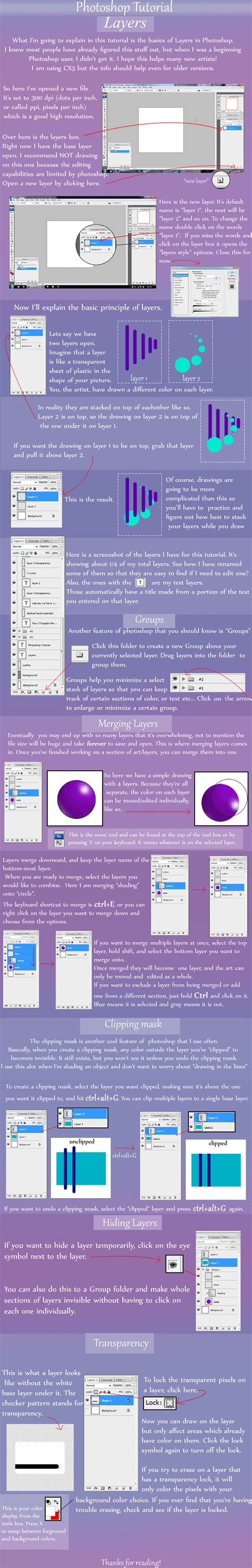 Photoshop Tutorial Layers by jloli on DeviantArt