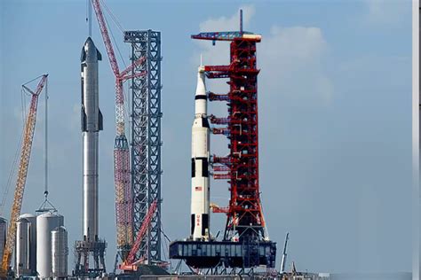 Saturn V, SpaceX Starship and Blue Origin New Glenn size comparison ...