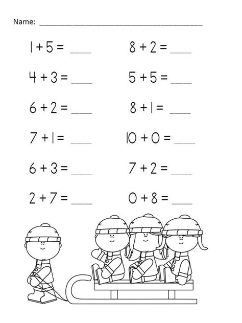 Maths For 6 Year Olds Addition - Mona Conley's Addition Worksheets