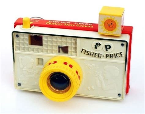 camera, camera toy, cameras, fisher price, red, retro | Toy camera, Fisher price toys, Vintage ...