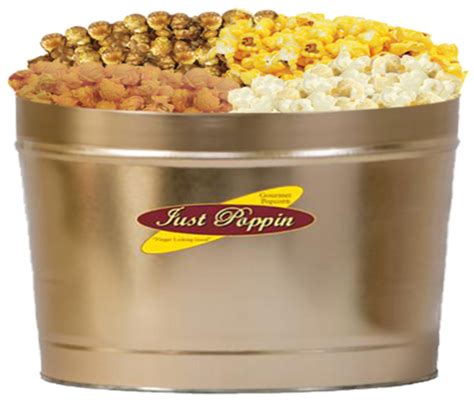 Just Poppin Popcorn | Customize Your Gourmet Popcorn Tin!