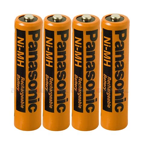 4pcs Panasonic NiMH AAA 700 mAh Rechargeable Battery for Cordless Phones 1 2V | eBay