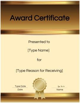 Free Printable Certificate Templates | Customize Online