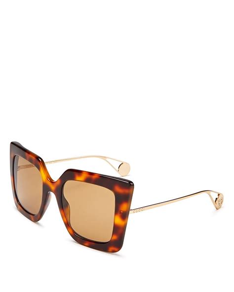 Gucci Women's Square Sunglasses, 51mm | Bloomingdale's