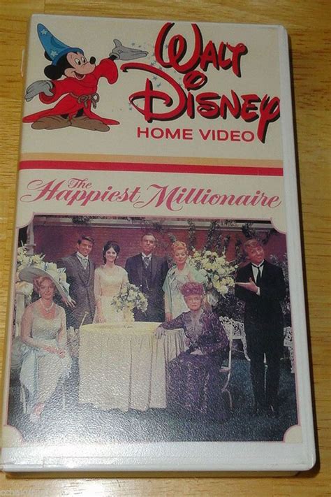 The Happiest Millionaire (VHS, 1999) Walt DISNEY Fred MacMurray | Disney, Disney home, Vhs