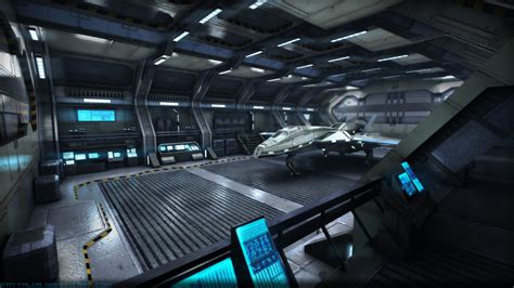 Image result for Hangar and warships garage rooms sci fi | Sci fi ...