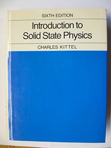 Introduction To Solid State Physics - by Charles Kittel - American Book Warehouse