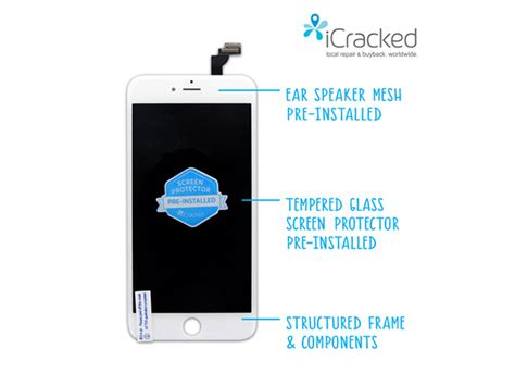 iCracked iPhone 6 DIY Screen Repair Kit (White) | StackSocial