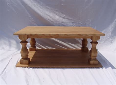 Buy Hand Crafted Quarter-Sawn White Oak Coffee Table, made to order from Custom Timber llc ...