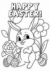 3 Free Printable Happy Easter Coloring Pages In 2025  coloring sketch template