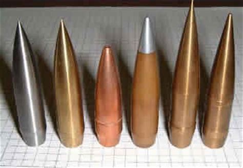 Materials for 50 Caliber Bullets - Lilja : Lilja