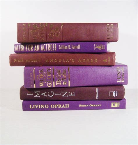 Purple Book Collection. | Purple books, Interior design photography, Custom blog design