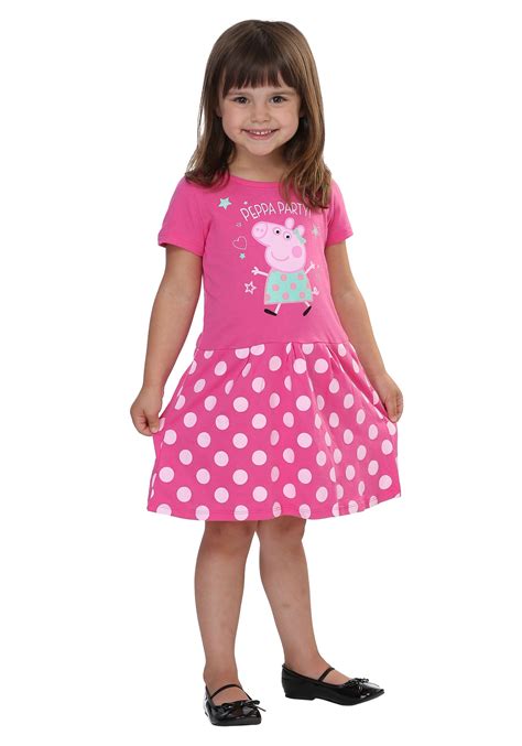 Peppa Pig Polka Dot Party Short Sleeve Dress