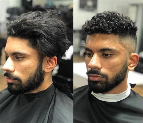 Mens Perm Before And After