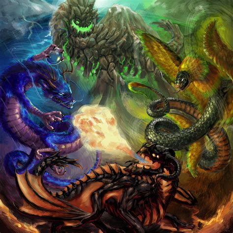 ArtStation - Dragons on Planet Earth