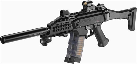 The CZ SCORPION EVO 3 A1 submachine gun