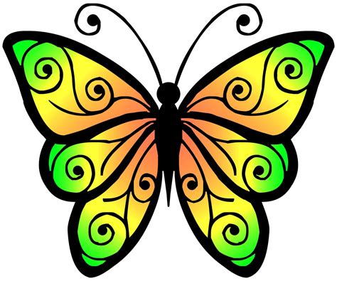 Bildergebnis für schmetterling clipart | Como pintar mariposas, Diseños de mariposas, Mariposas ...