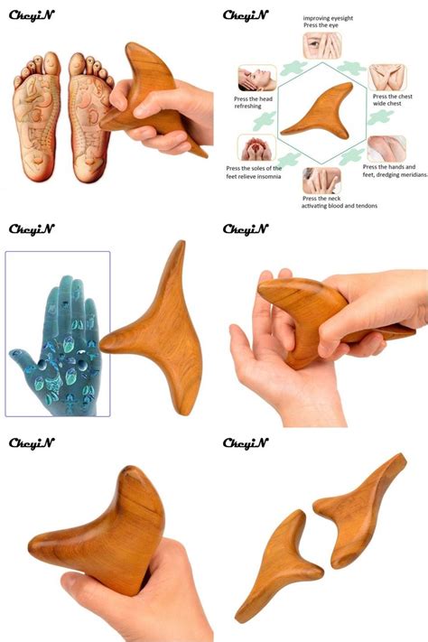 [Visit to Buy] CkeyiN New Wooden Triangle Foot Body Massage Tool ...