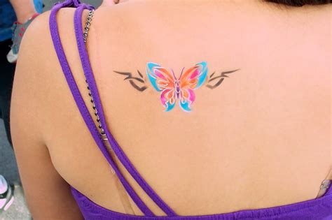 Glitter Airbrush Tattoos • Faces by 2 - HD Tattoo Design Ideas