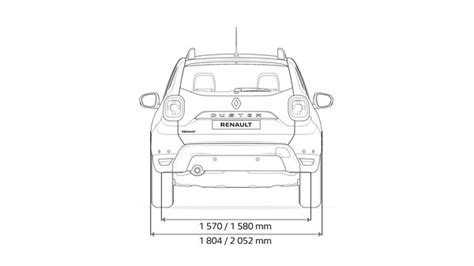 All-New Renault Duster Dimensions & Size | Renault Lebanon