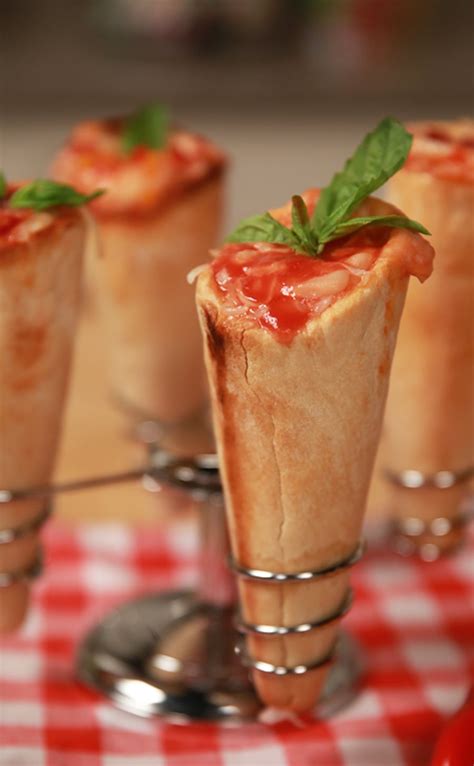 Pizza Cones Recipe | POPSUGAR Food