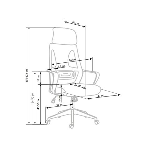 Stylish Valdez black mesh office chair with headrest Halmar