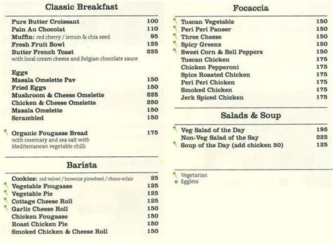 Le Pain Quotidien Menu, Menu for Le Pain Quotidien, Lower Parel, Mumbai ...