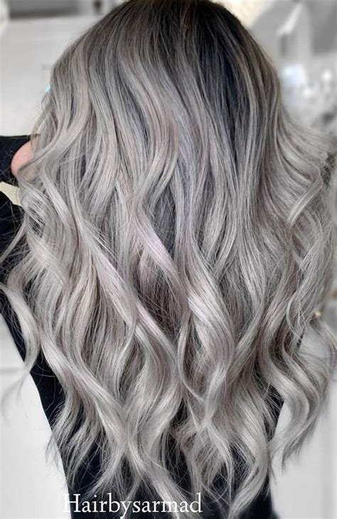 silver fox hair color - Jinny Stearns