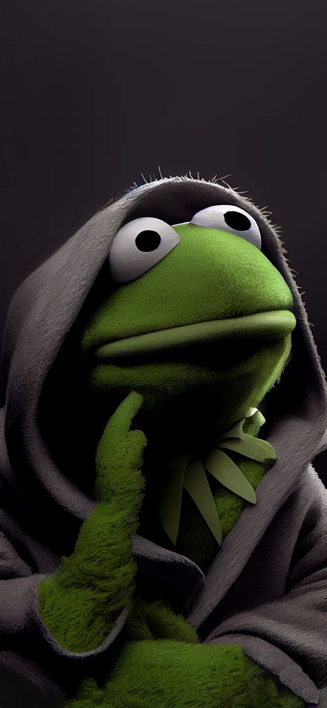 Kermit the Frog Jedi Meme Wallpaper - Meme Aesthetic Wallpaper