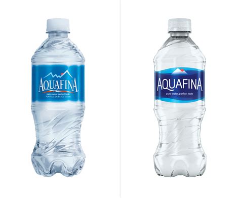 Brand New: New Logo and Packaging for Aquafina done In-house