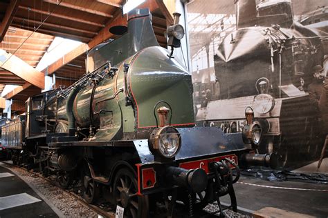 The French steam locomotive Coupe-Vent 220 - C145 from 1900 * All PYRENEES · France, Spain, Andorra