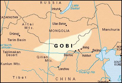 GOBI DESERT SIGHTS IN INNER MONGOLIA AND GANSU IN CHINA | Facts and Details