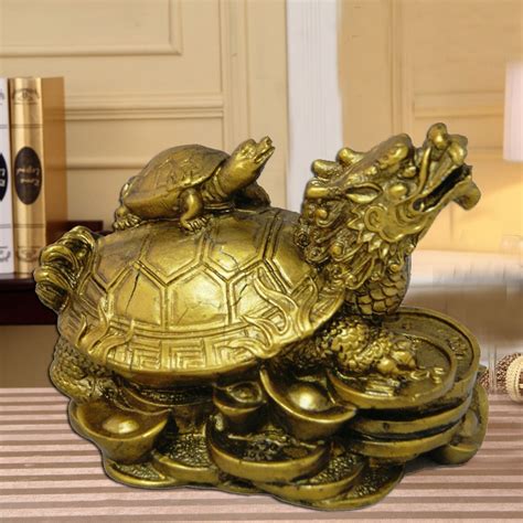 Golden Polyresin Feng Shui Dragon Statue, Rs 200 /piece Techtix Technologies LLP | ID: 23276804891