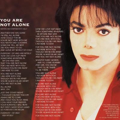 Free Music: Michael Jackson - You Are Not Alone - download video clip free