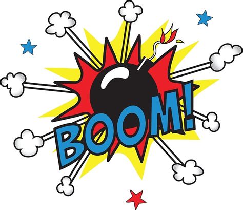 "Onomatopoeia - Boom!" by BenH4 | Redbubble