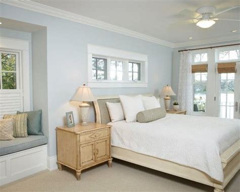 Light Blue Master Bedroom The Partizans | Blue paint living room, Light ...