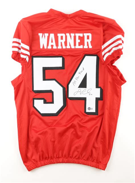 Fred Warner Signed Jersey Inscribed "All Pro Fred" (Beckett) | Pristine ...