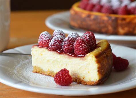 Ricotta Cheesecake with Fresh Raspberries - Once Upon a Chef