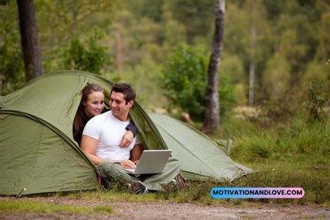 Camping With My Love Quotes - Motivation and Love