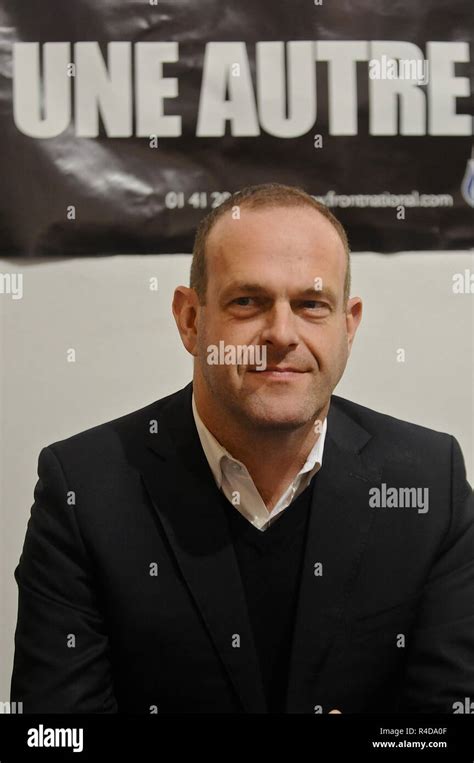 French National Front (FN) politician Steeve Briois attends Press ...