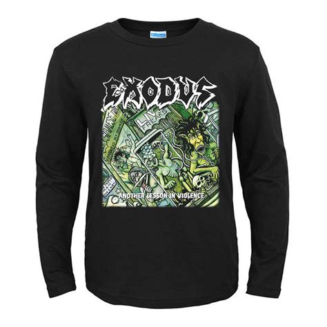 Exodus T-Shirt Uk Metal Band Shirts | WISHINY