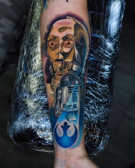 Star Wars Tattoo by Andrés Acosta