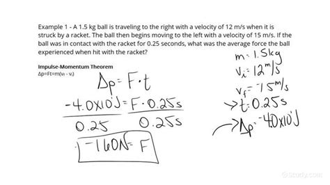 How to Use the Impulse-Momentum Theorem to Calculate the Average Force ...