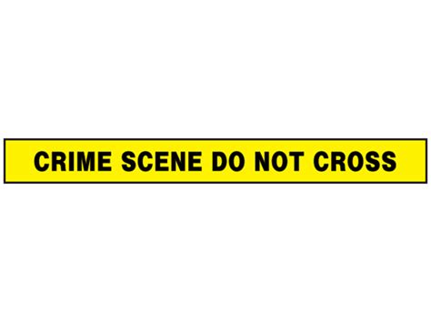 Crime Scene Tape Border - ClipArt Best