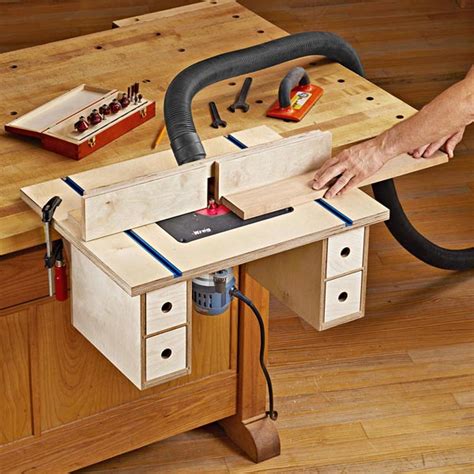 Bench-mounted Router Table Plan from WOOD Magazine | Woodworking router table, Woodworking shop ...