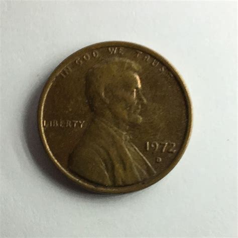 1972 D Lincoln Penny Double Die Penny | Etsy