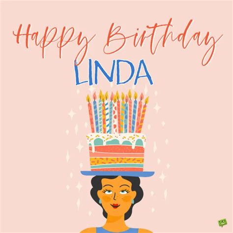 Happy Birthday, Linda - Images and Wishes to