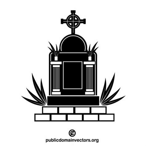 Tombstone vector clip art | Public domain vectors